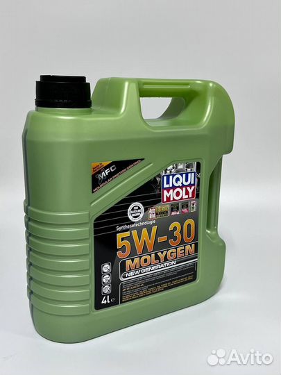 Моторное масло liqui moly molygen 5W40 4L