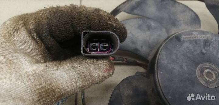 Моторчик вентилятора Passat B6 2005-2010