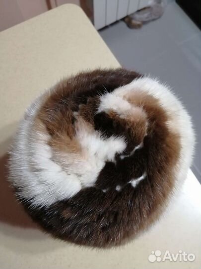 Шапка норковая женская бу