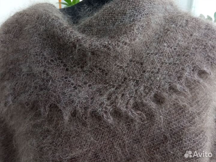 Шаль пуховая оренбургская 