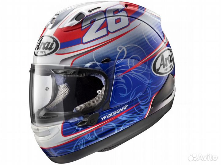 Мотошлем arai RX-7V Pedrosa