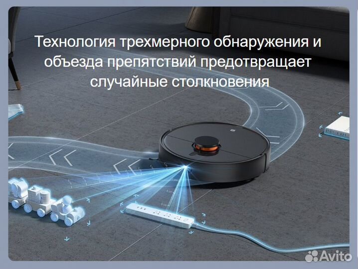 Робот Xiaomi Mi Robot Vacuum-Mop 2 Ultra+База Само