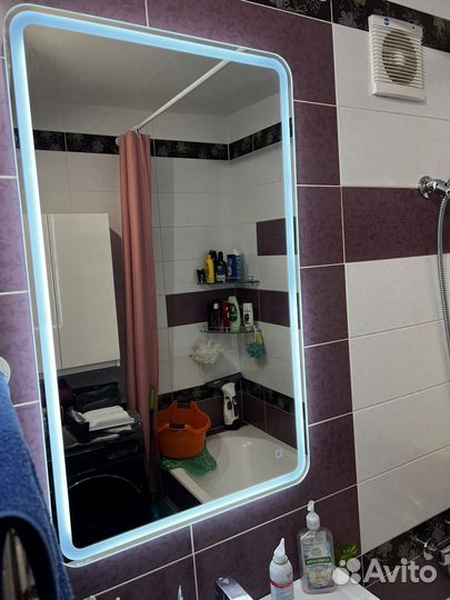 Зеркало с подсветкой для ванной BelBagno