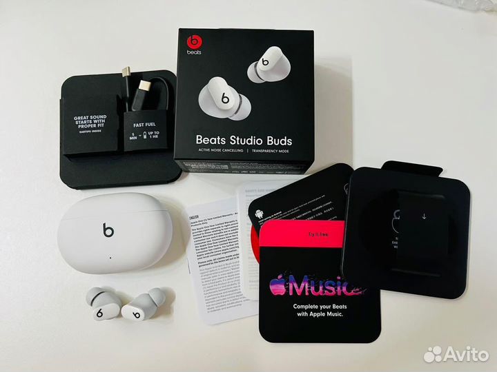 Наушники beats studio buds оригинал