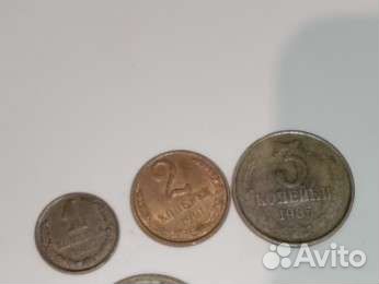 1 копейка 1985г, 2 копейки 1991, 3 копейки 1985г