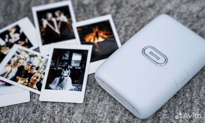 Печать фото полароид на instax mini link