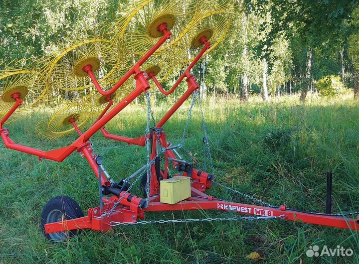 Грабли, ворошилки, валкователи Harvest WR8, 2024