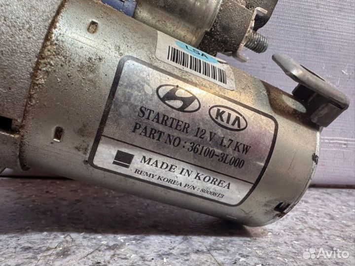 Стартер Kia Stinger CK 3.3 G6DP 2021