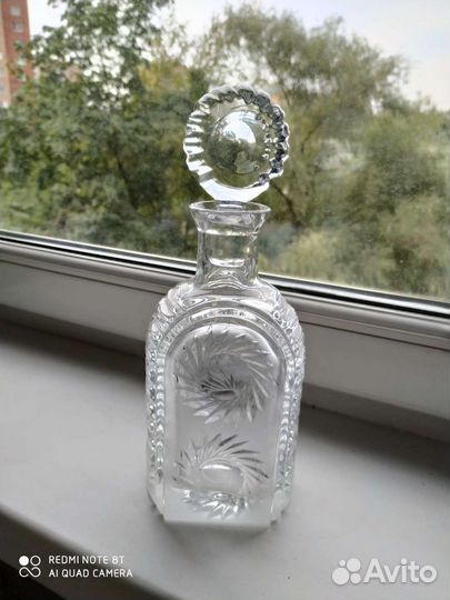 Штоф графин хрустальный СССР