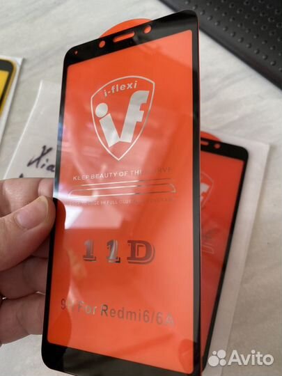 Защитное. Стекло на экран Xiaomi Redmi 6/6a 2018 г