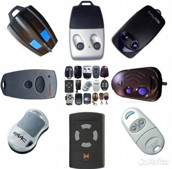 Копии пультов для ворот и шлагбаумов. Выезд