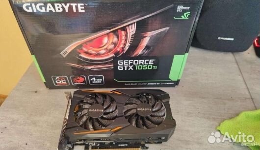 Видеокарта gigabyte GTX 1050 ti