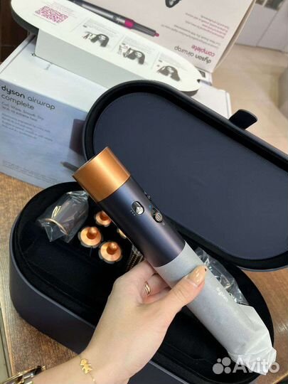 Стайлер Dyson hs01 (Берлинская Лазурь, Никель)