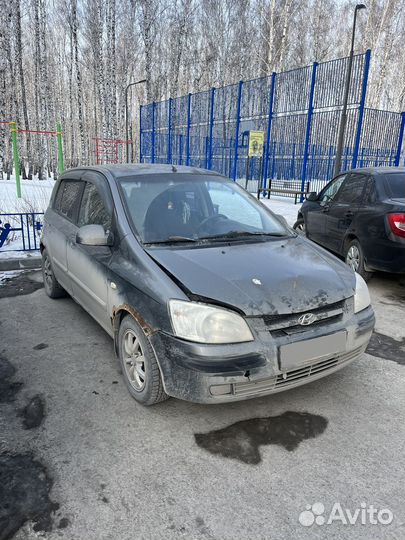 Hyundai Getz 1.1 МТ, 2005, битый, 230 000 км