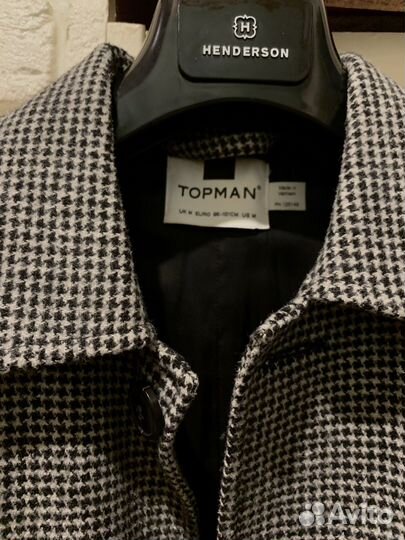 Пальто мужское м(48) Topman