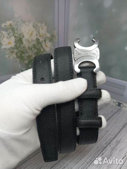 Ремень Женская Celine Люкс Натуральная кожа