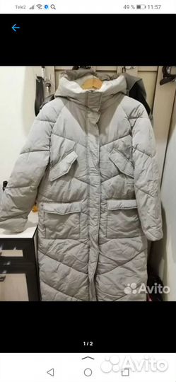 Дутое пальто
