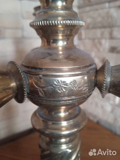 Подсвечник бронза СССР