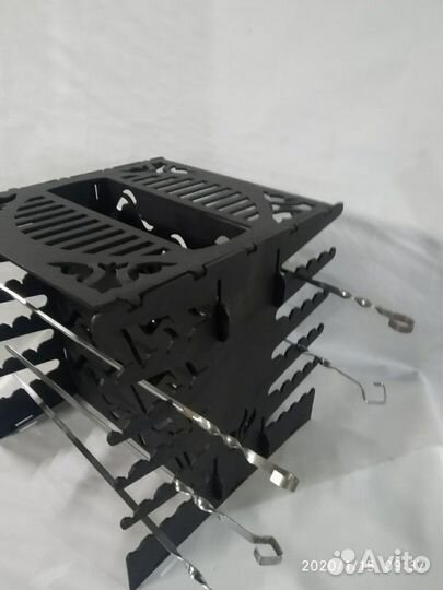 Мангал вертикальный разборный