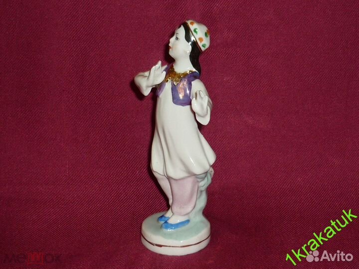 Девочка юная узбечка дулево 1957г Малышева