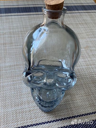 Бутылка череп колба