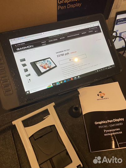 Графический планшет-дисплей Gaomon PD 1561