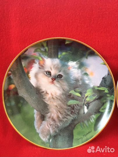 Коллекционная фарфоровая тарелка Франклина Минта