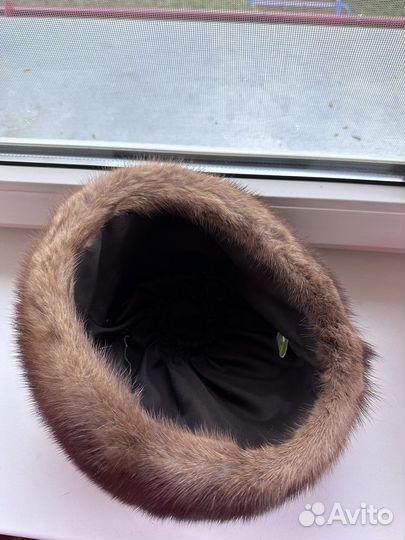 Шапка норковая