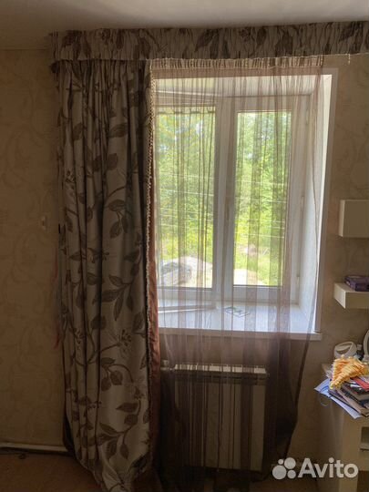 Шторы портьеры бу на карнизе