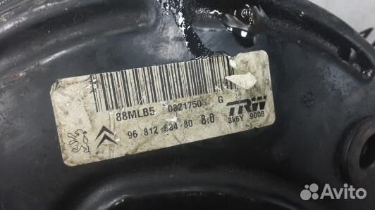 Вакуумный усилитель тормозов peugeot partner 2 (90