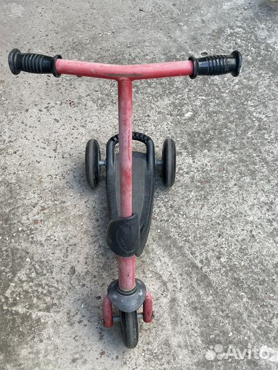 Самокат детский трехколесный бу