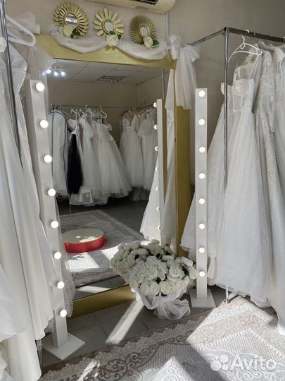 Стойка с лампочками