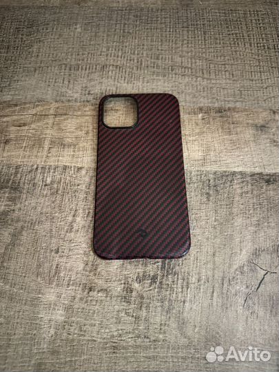 Чехол на iPhone 12 Pro Max Pitaka (кевлар)