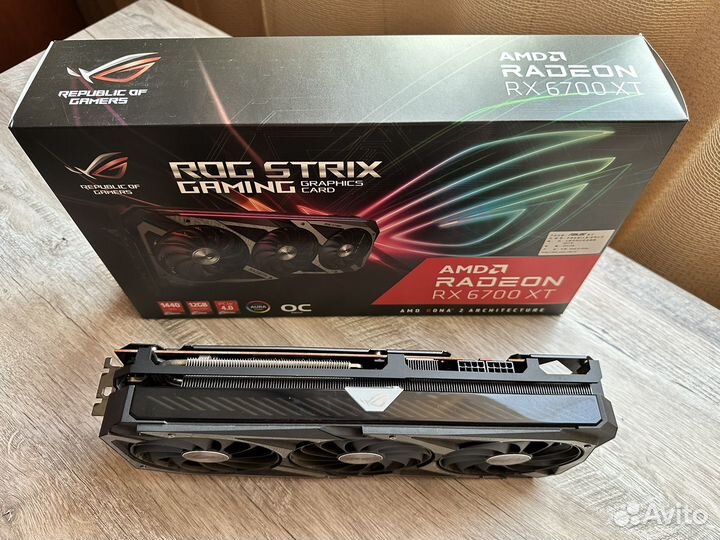Видеокарта AMD Radeon rx6700xt