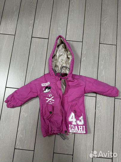 Детские вещи пакетом, куртки, джинсы