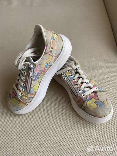 Полуботинки-кеды Kapika для девочки, р.33