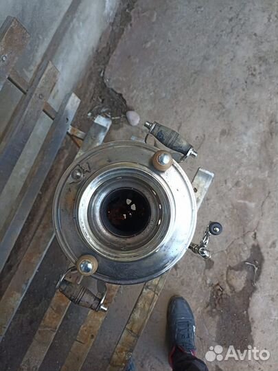 Самовар на дровах старинный