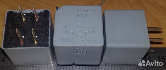 Реле chevrolet Aveo (12В, 15А) 96190189 general