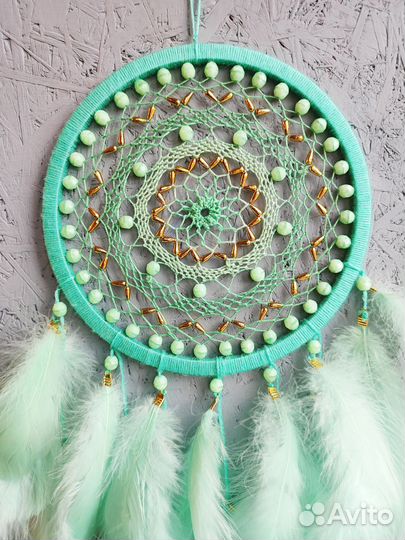 Ловец снов мятное золото