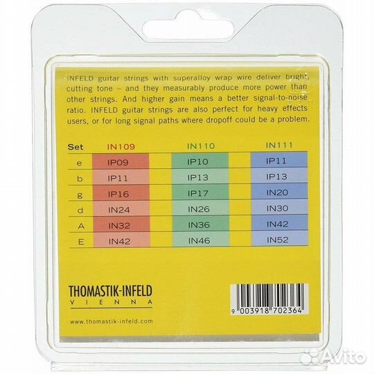 Струны для электрогитары Thomastik IN109