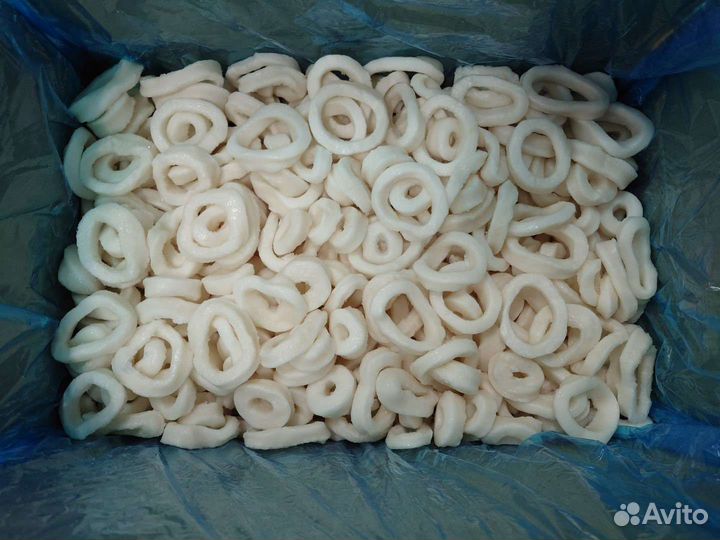 Кальмар(кольца) свежемороженные