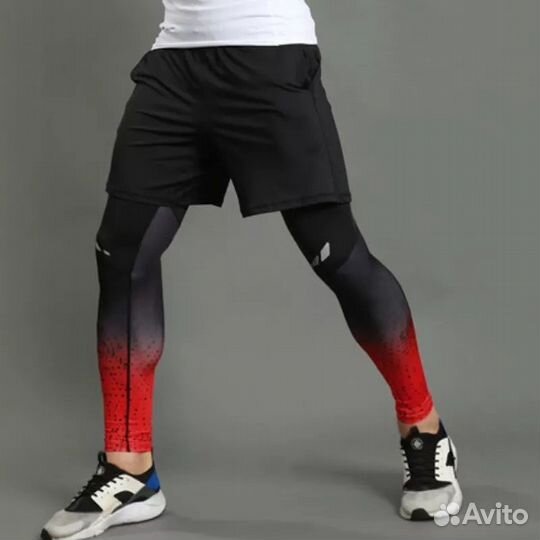 Шорты + леггинсы adidas 2 в 1