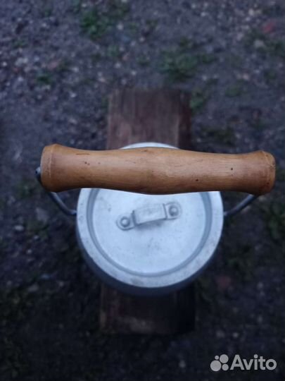 Новый ретро бидон СССР алюминий