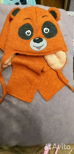 Шапка и шарф новые