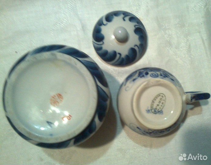 Посуда гжель СССР
