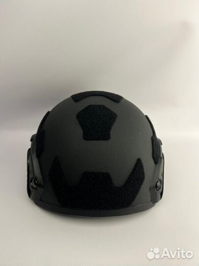Тактический шлем каска арамид военный Черный