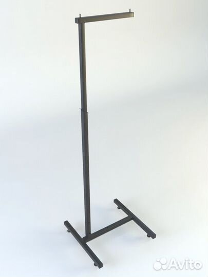 Вешалка напольная taccola-nero в стиле Лофт Г-обра