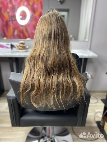 Кератиновое выпрямление волос