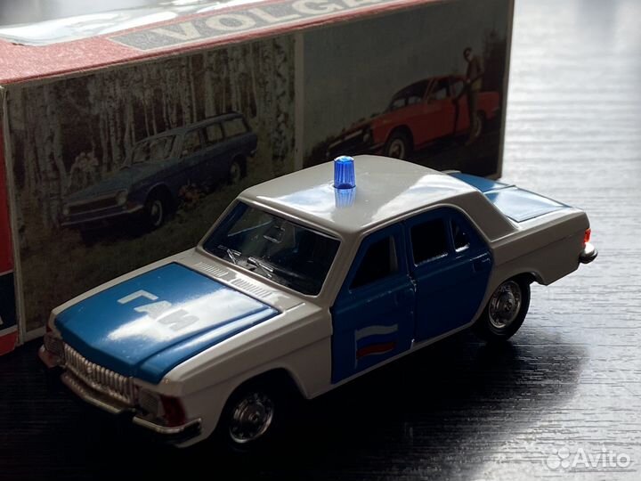 Модель волга газ 3102 милиция гаи СССР 1:43