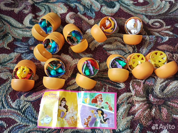 Киндер принцессы Дисней 2022